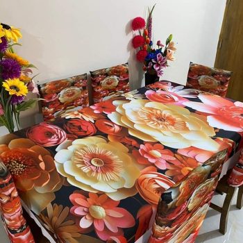 Original 3D Printed Dining Chair Table Cover