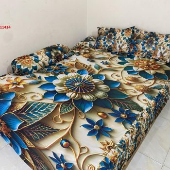 Premium 3D Bedsheet Four Piece Set