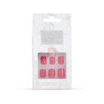 Body Collection Square Nail Tips - Red Gloss