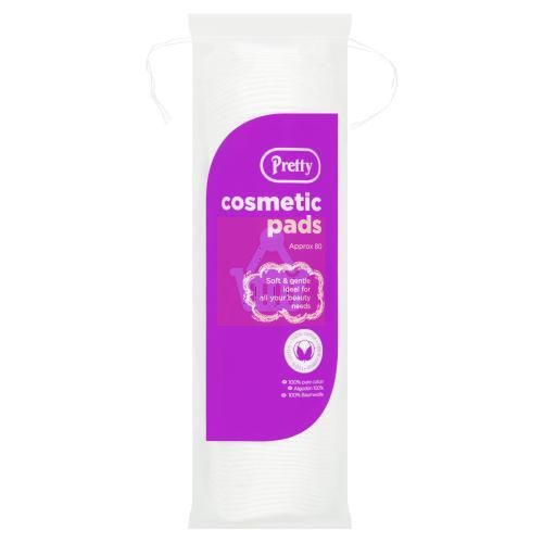 Pretty Cosmetic Cotton Pads 80 Pcs