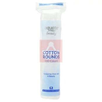 Equate Beauty Cotton Rounds 100 Count
