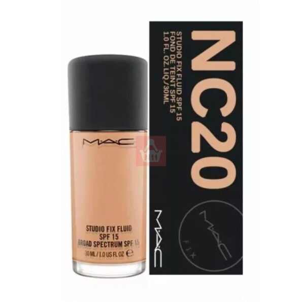MAC Studio Fix Fluid Foundation SPF15- NC20