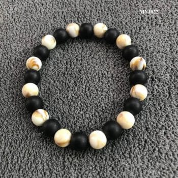 Stone Beaded Men's Bracelet MNJ022