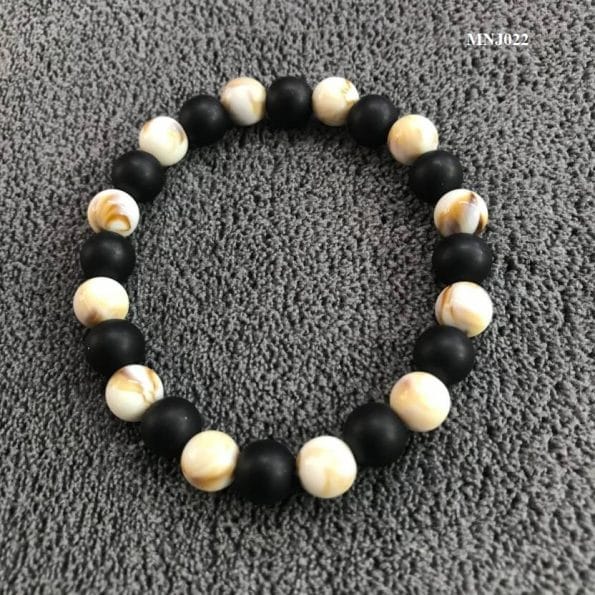Stone Beaded Men's Bracelet MNJ022