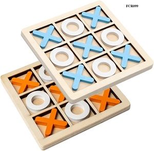 Tic Tac Toe Wooden play borad FCR099