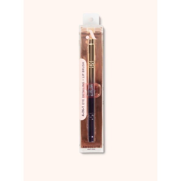 Absolute New York 4 in 1 Multipurpose Brush For Eyes & Lips - ABMB27 - Image 4