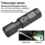 Strong Light Lamp T40 LED Flashligh