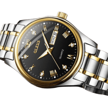 Olevs 5563 CHAIN WATCH –( Black Dial) For Men