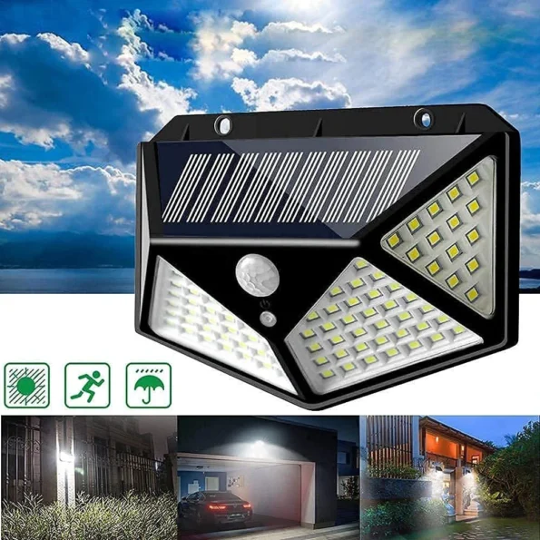 LED Bright Outdoor Solar Lights wit         Product Code: 10124 - Image 3
