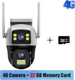 V380 4G Dual Lens Wi-Fi IP Camera