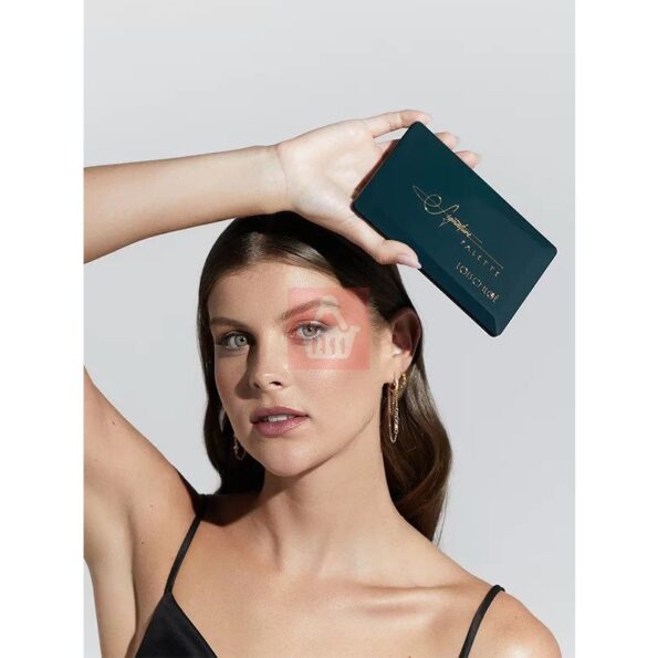 Lois Chloe 10 Color Highly Pigmented Signature Eyeshadow Palette - 15gm - Image 2