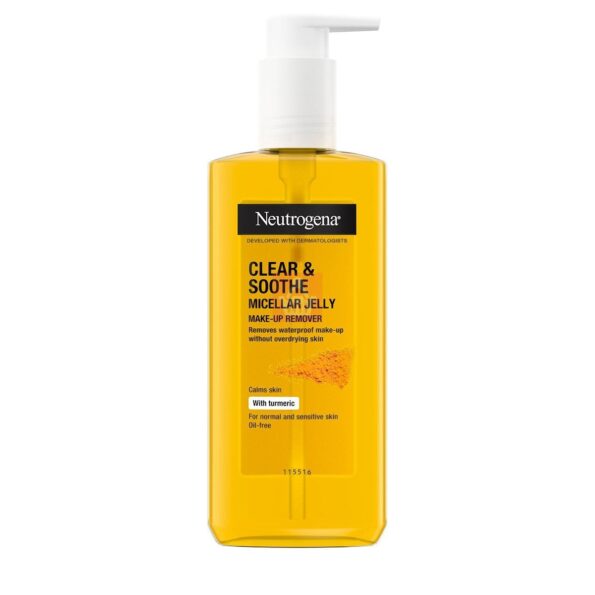 Neutrogena Clear & Soothe Micellar Jelly Make-Up Remover - 200 ml