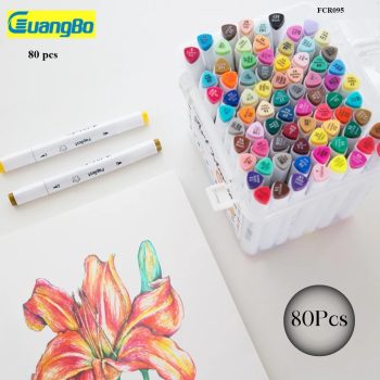 Guangbo Markers Sets 80 Colors Sketching Markers FCR095