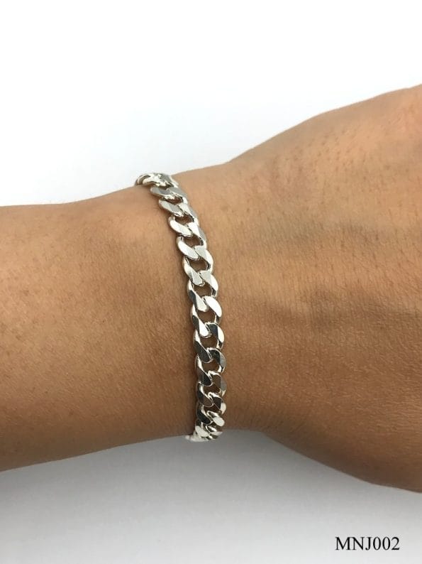 Men‘s Chunky Stainless Steel Bracelet MNJ002